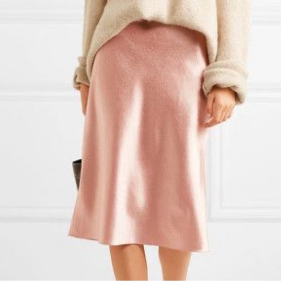 VINCE Pink Silky Slip Skirt size 6 NEW with Tags - Picture 1 of 10